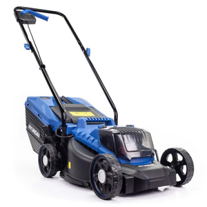 Hyundai 12.6" / 32cm 20V MAX Cordless Lawnmower 4Ah Li-Ion Battery | HY2193