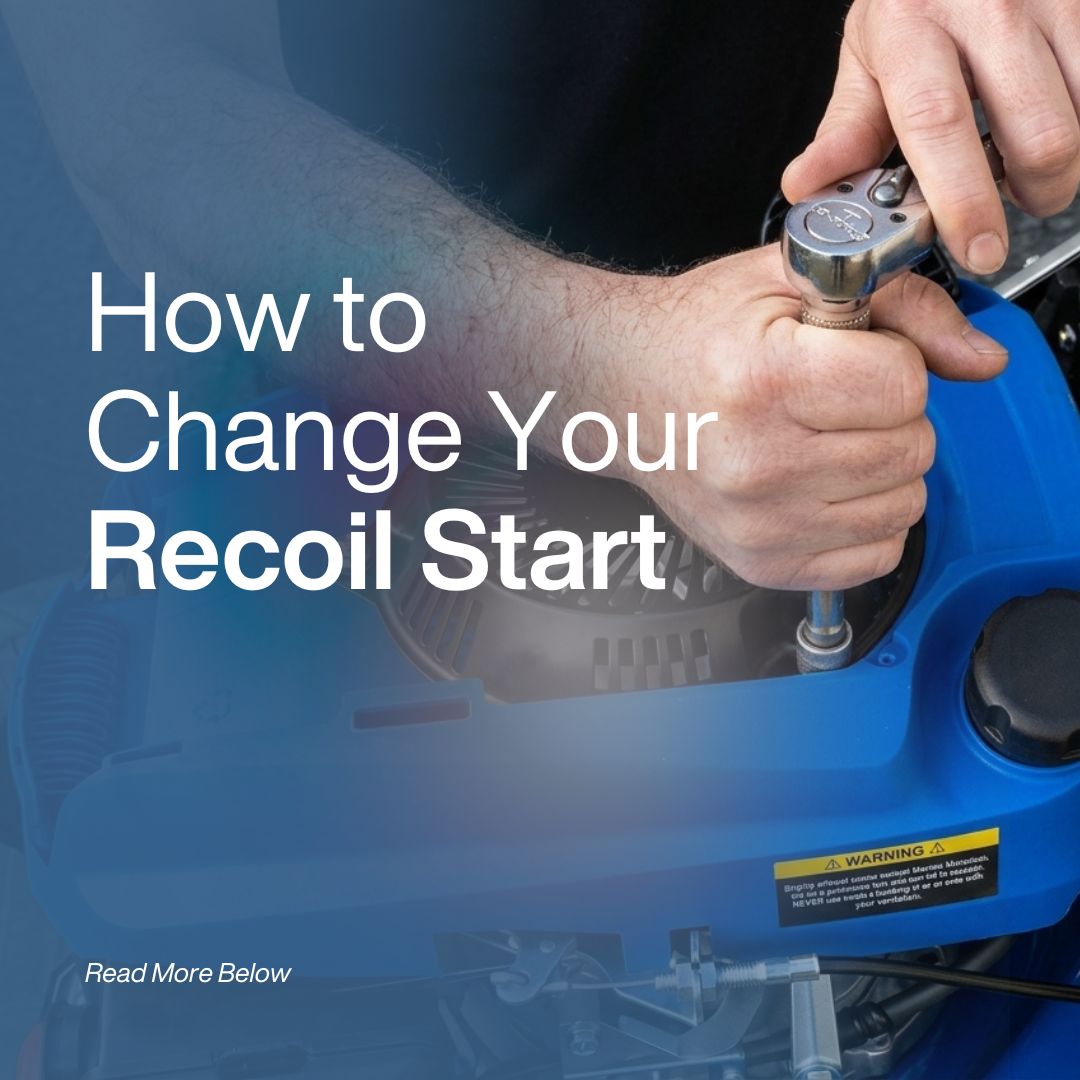 How to Change the Recoil Start on Your Hyundai Petrol Lawn Mower