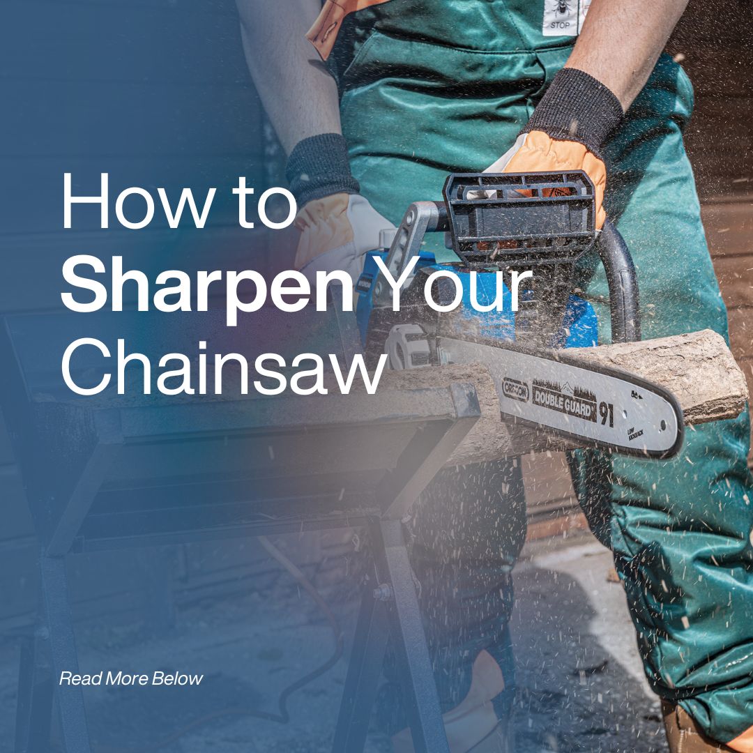 How to Sharpen Your Chainsaw in 4 Easy Steps