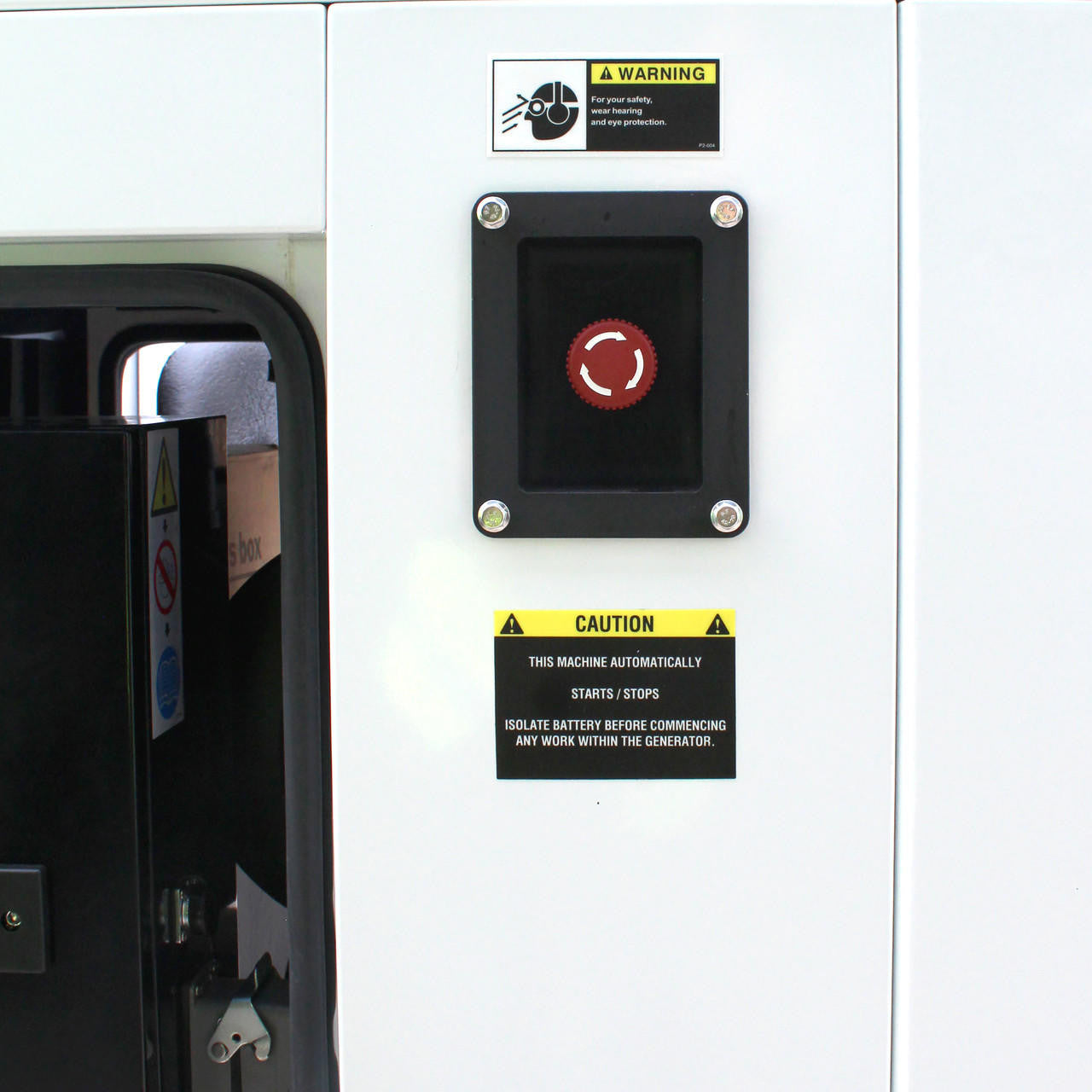 generator emergency stop button