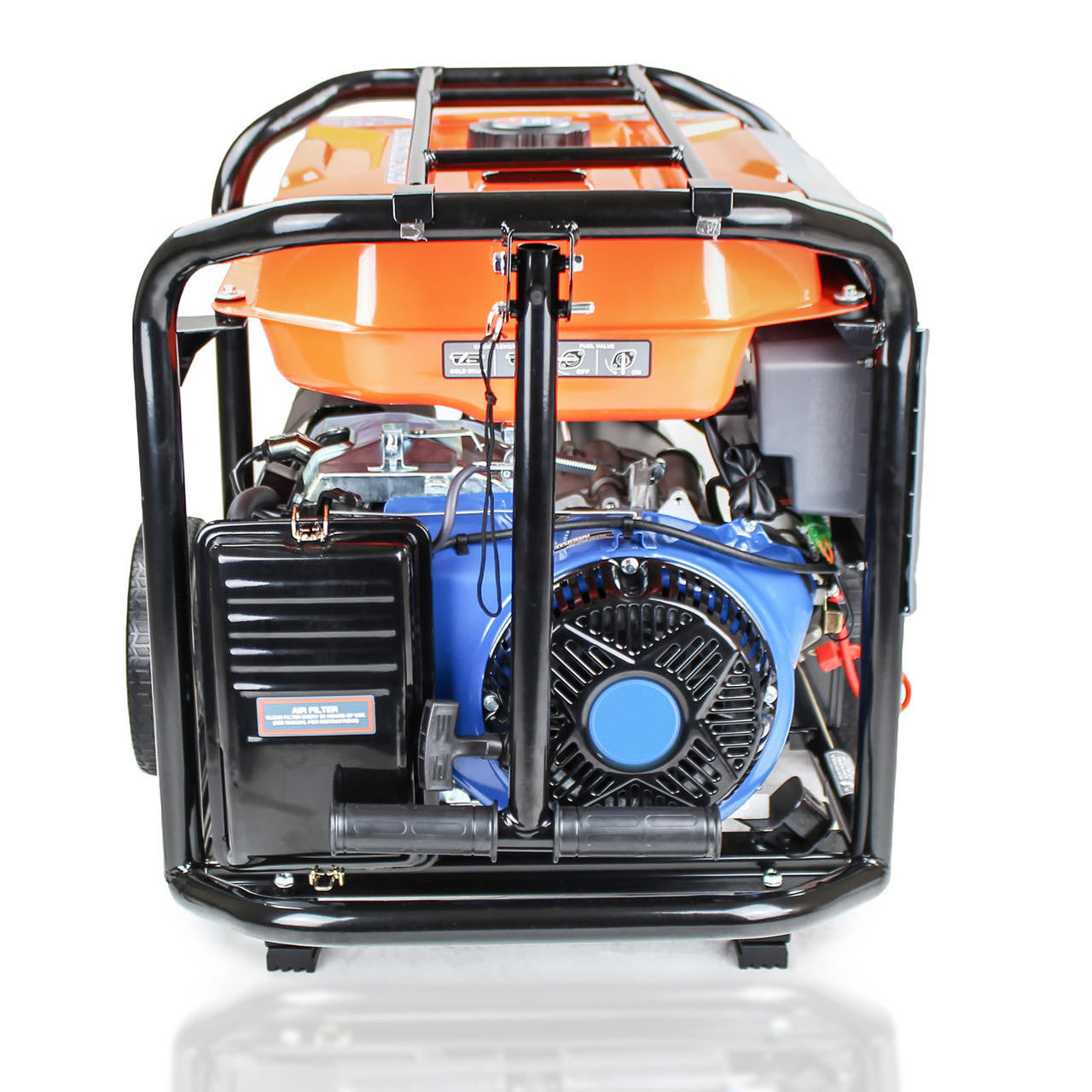 410 of 515
P1 7.9kW / 9.8kVa* Petrol Open Frame Site Generator, Electric Start & Wheel Kit | P10000LE