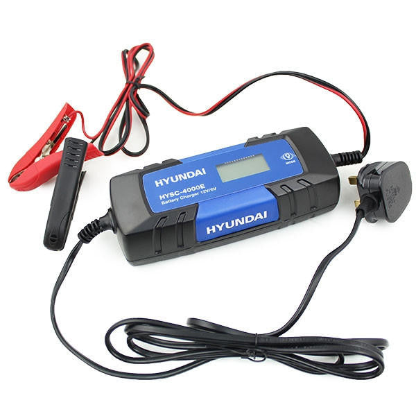 Hyundai HYSC-4000E SMART Battery Charger / Maintainer 220V