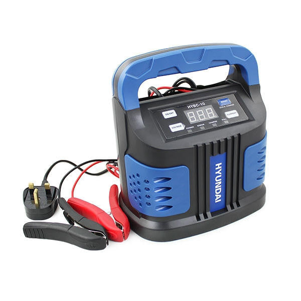 Hyundai  6v and 12v Car Battery Boost Charger, 15 Amp | HYBC-10