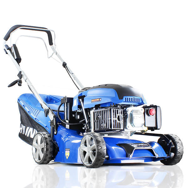 17" 42cm 139cc Electric Start Self Propelled Petrol Lawnmower HYM430SPE