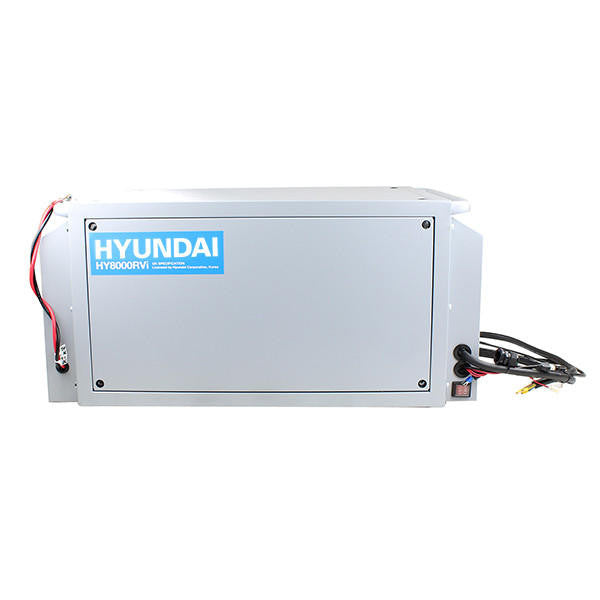 Hyundai Petrol 7.5kw Underslung Vehicle Mounted RVi Generator, Pure Sine Wave Output, Includes Fittings & Panel | HY8000RVi