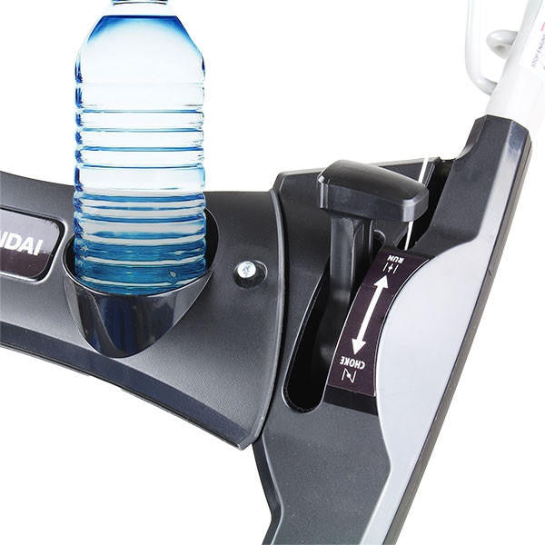 mower with drinks holder