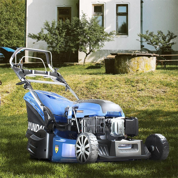Stripe Effect Petrol Lawnmower