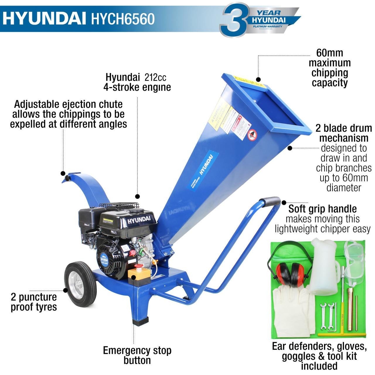 Key features of the HYCH6560