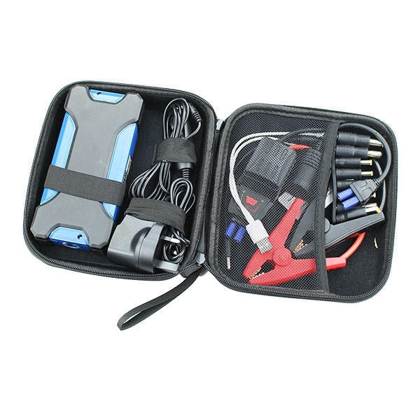 Lithium ion battery charger and jump starter