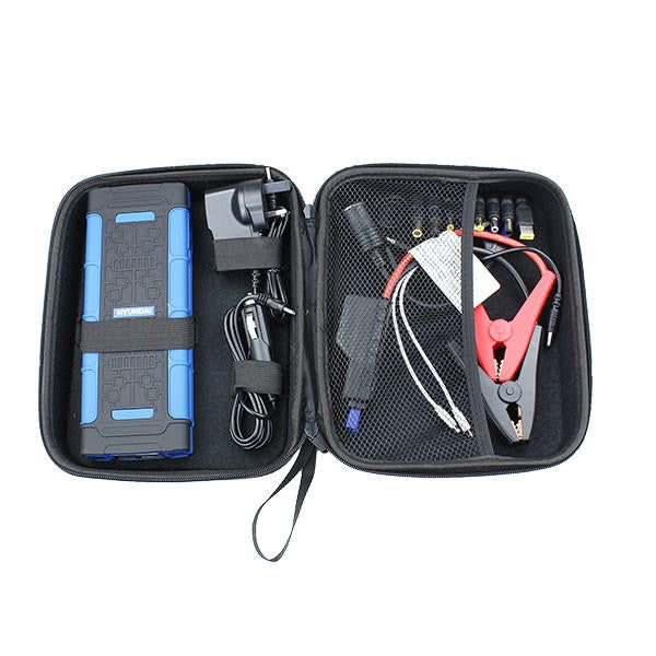 portable jump starter with power bank and flashlight