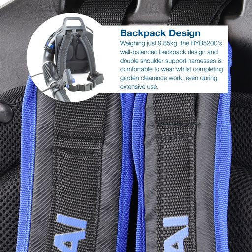 Backpack leaf blower