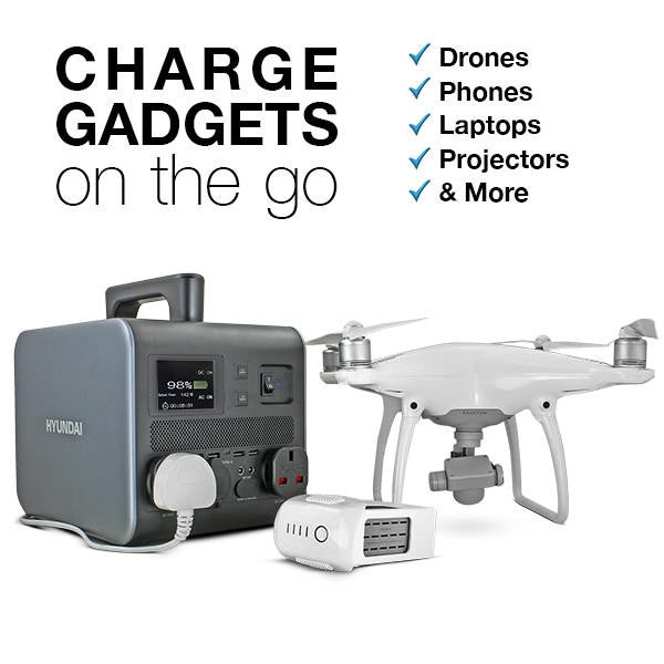 HPS-600 can charge various devices on the go!