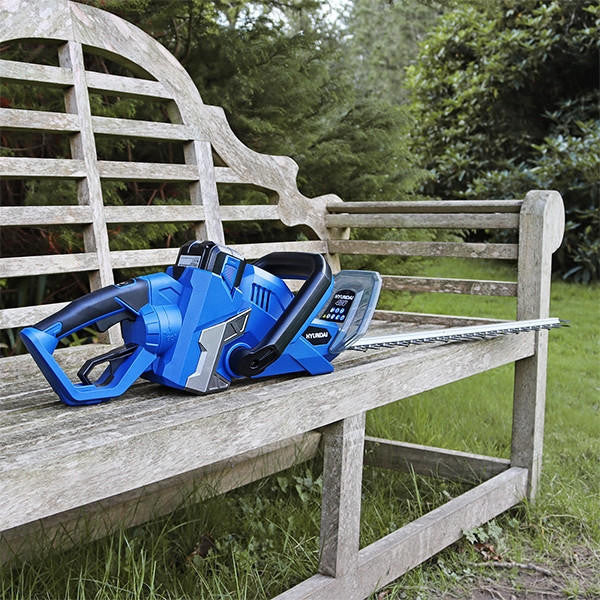 charger and hedge trimmer