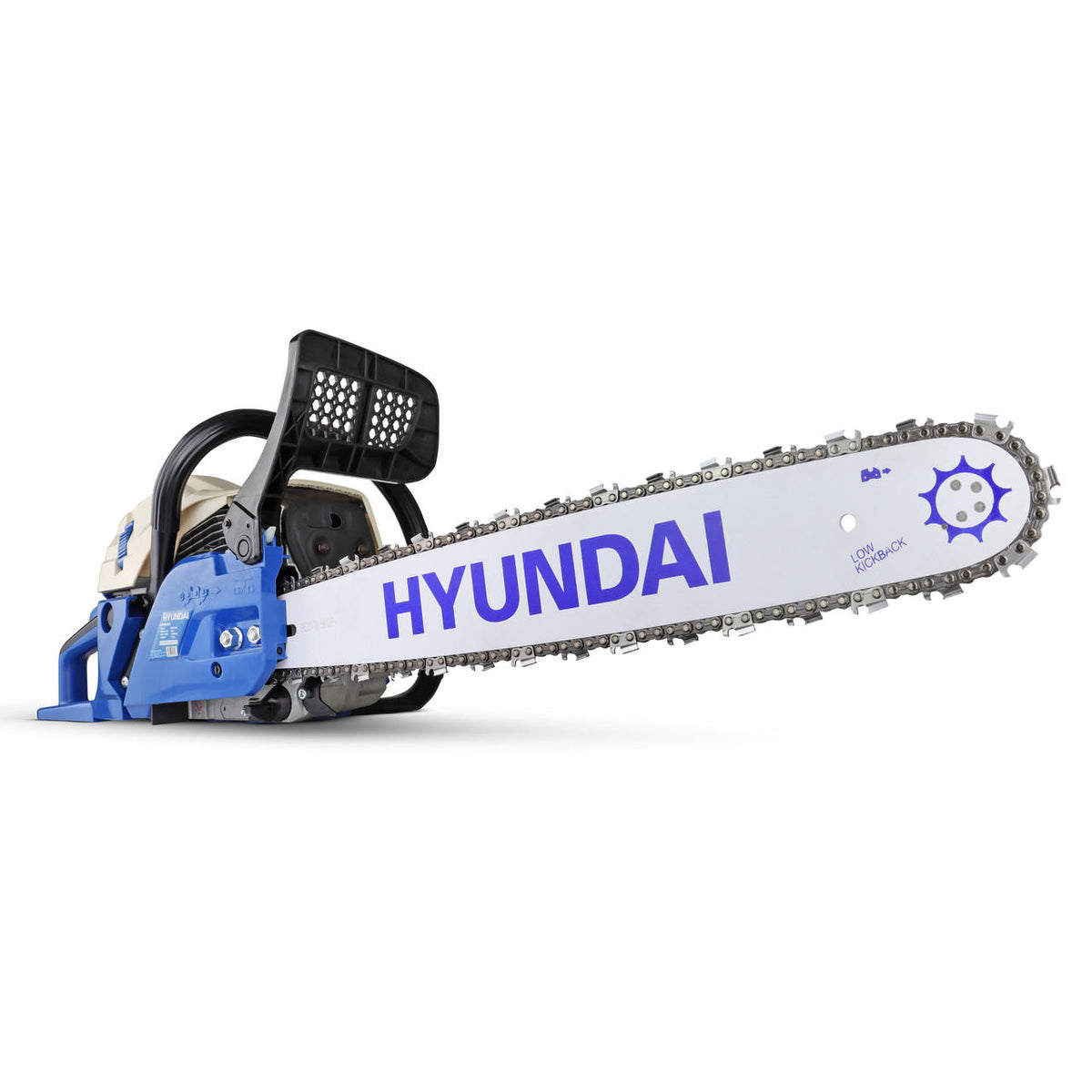 Hyundai HYC6200X 62cc petrol chainsaw with 20-inch guide bar