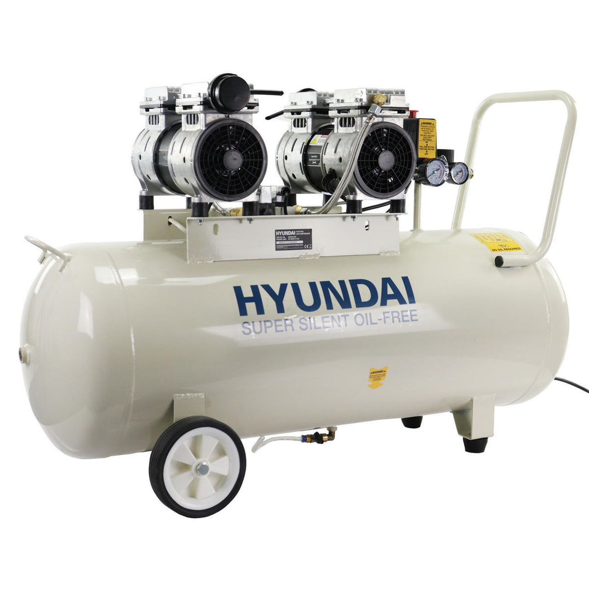 1500W 2HP Oil Free Low Noise Electric Air Compressor 11CFM 145psi Direct Drive HY275100