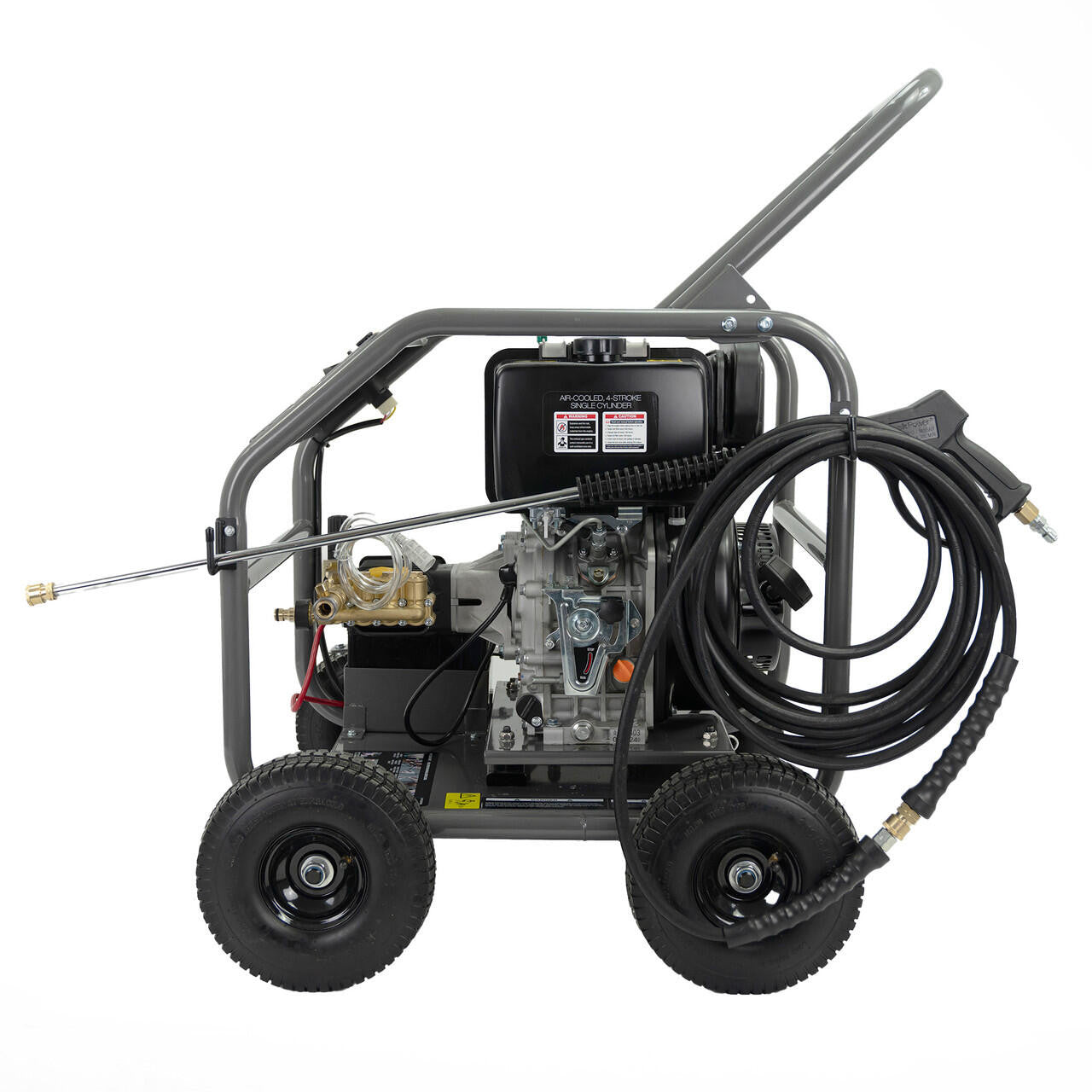 Heavy-Duty Diesel Pressure Cleaner with 10m Hose