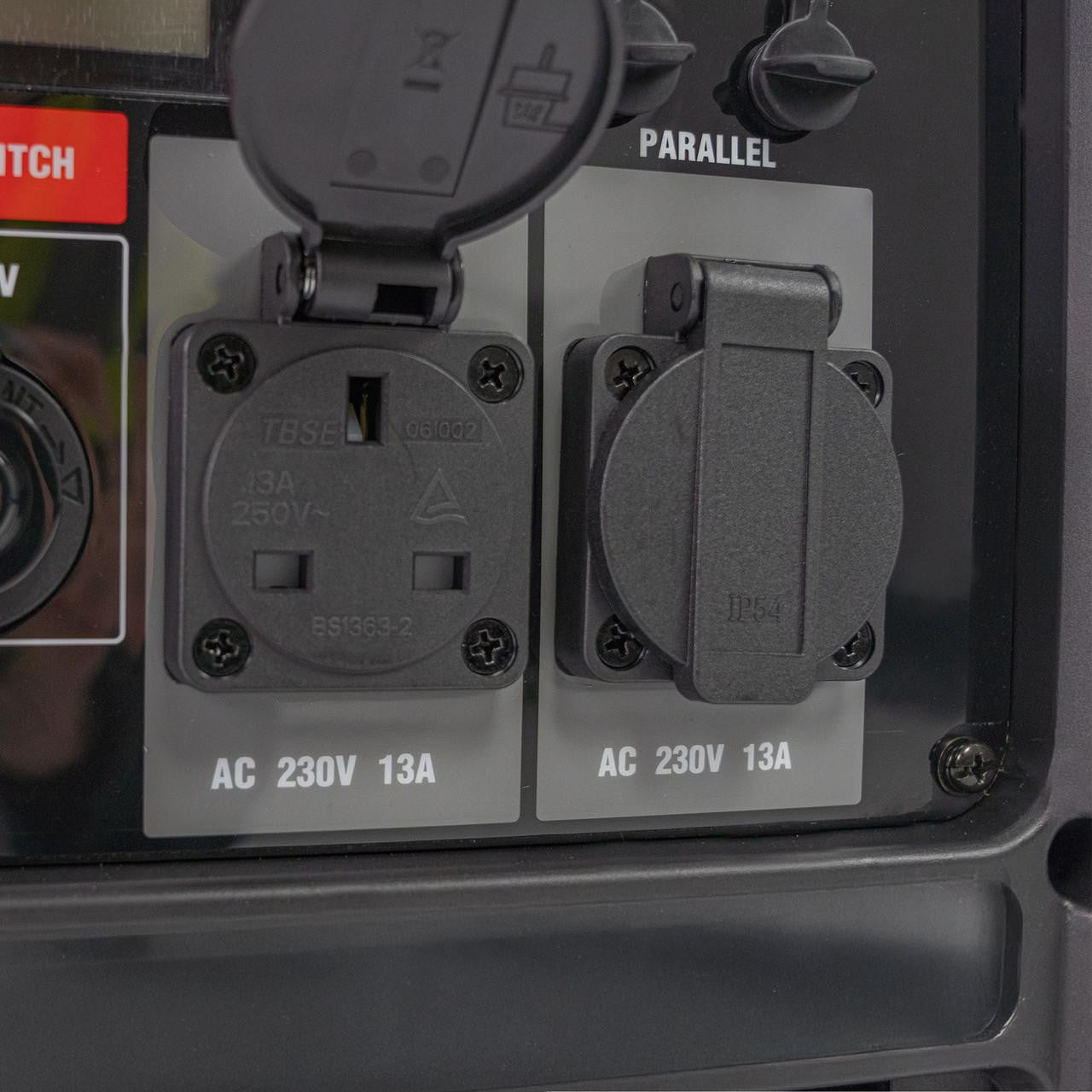 Mains sockets generator