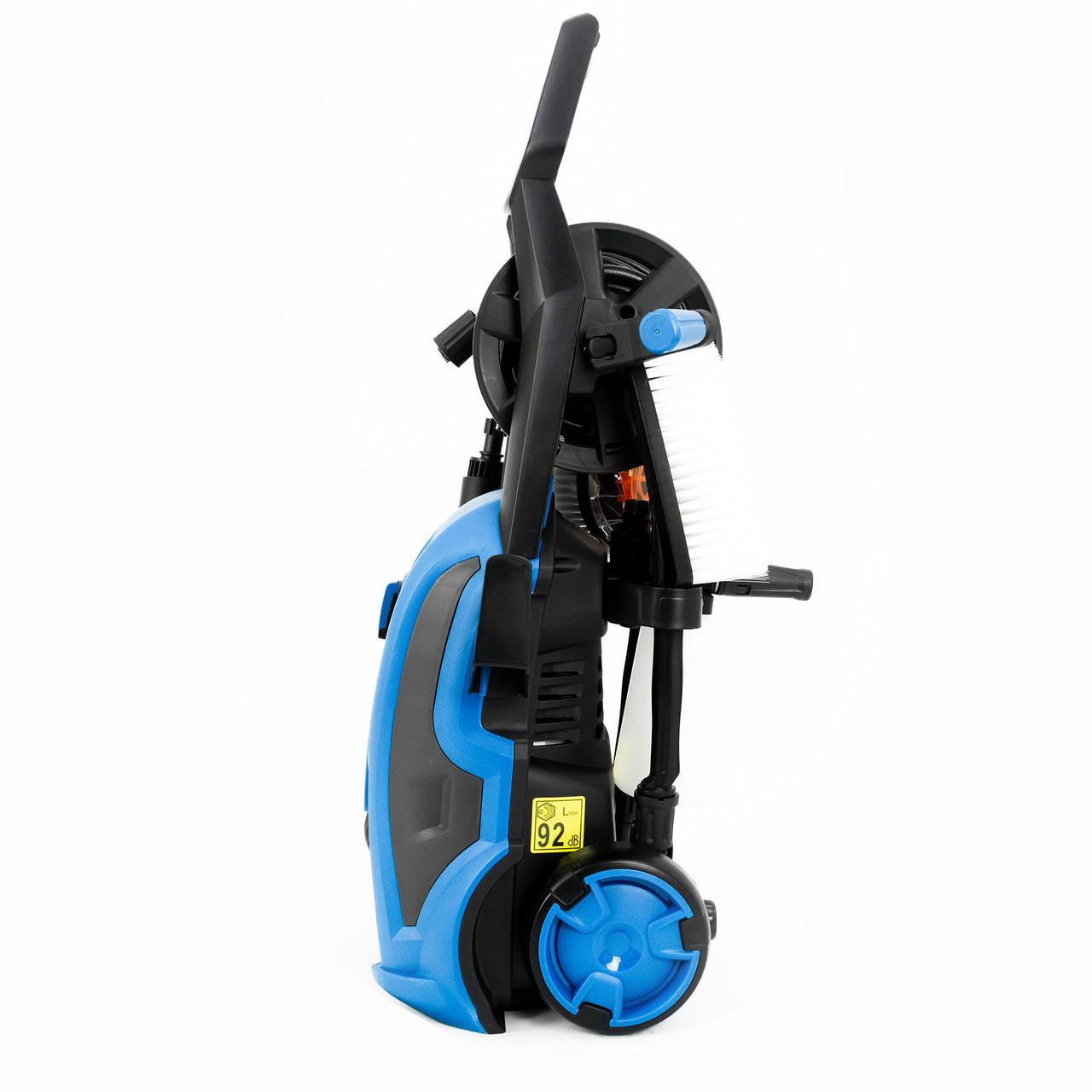 Hyundai 180Bar/ 2610psi Electric Pressure Washer, 8L/min, 2400W High-Performance Jet Wash with Hose & Attachments | HYW2400E