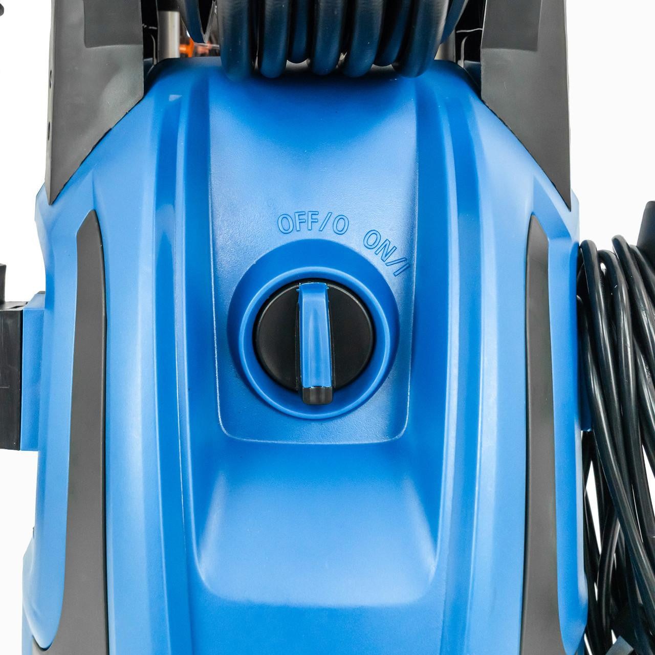 Hyundai 180Bar/ 2610psi Electric Pressure Washer, 8L/min, 2400W High-Performance Jet Wash with Hose & Attachments | HYW2400E