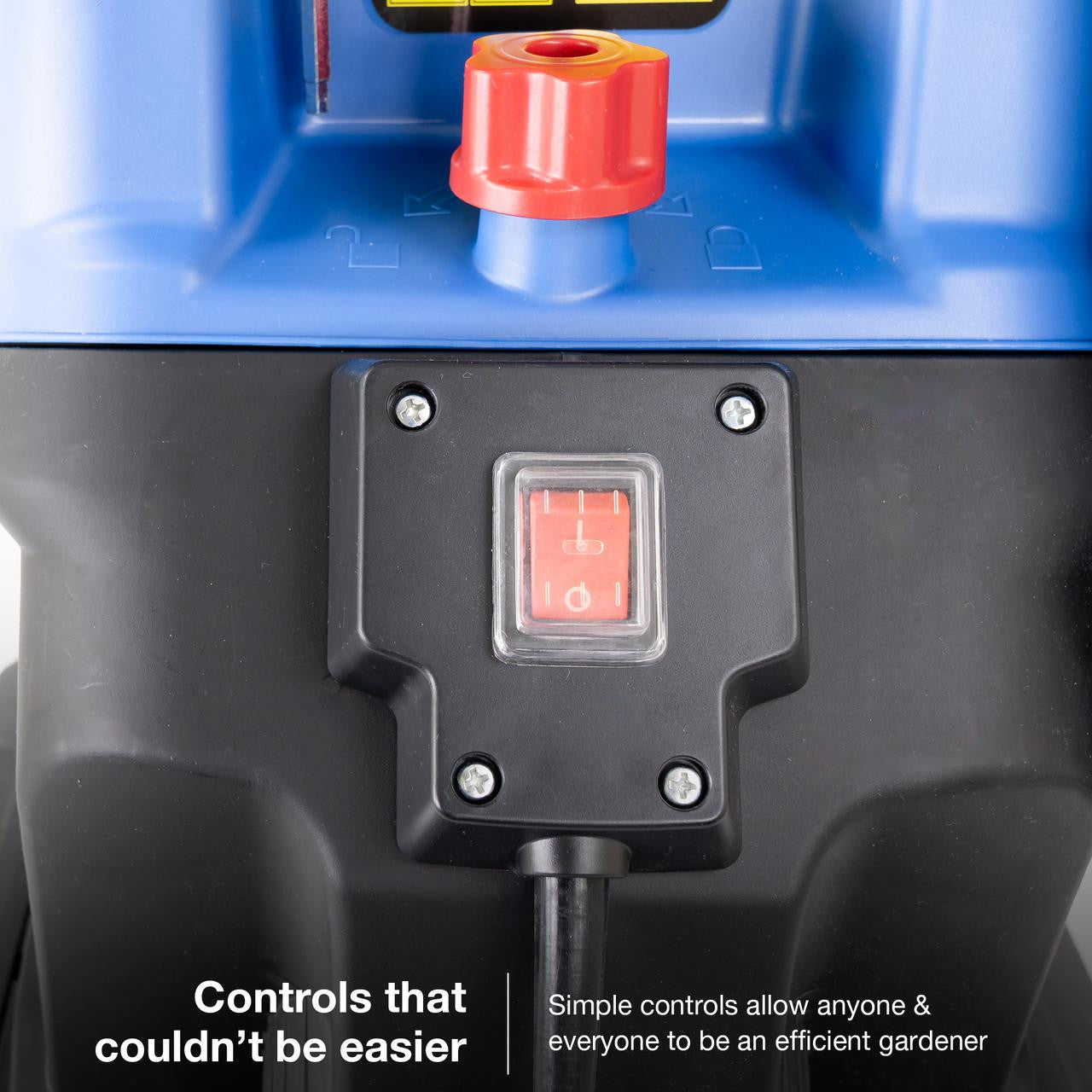 Controls that couldn't be easier.