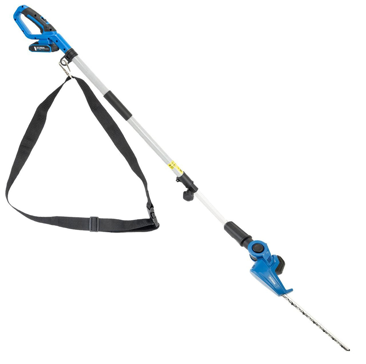 20V 450mm Cordless Long Reach Pole Hedge Trimmer 2.6m Long Reach 2.0Ah li ion Battery & Charger HY20CPHT