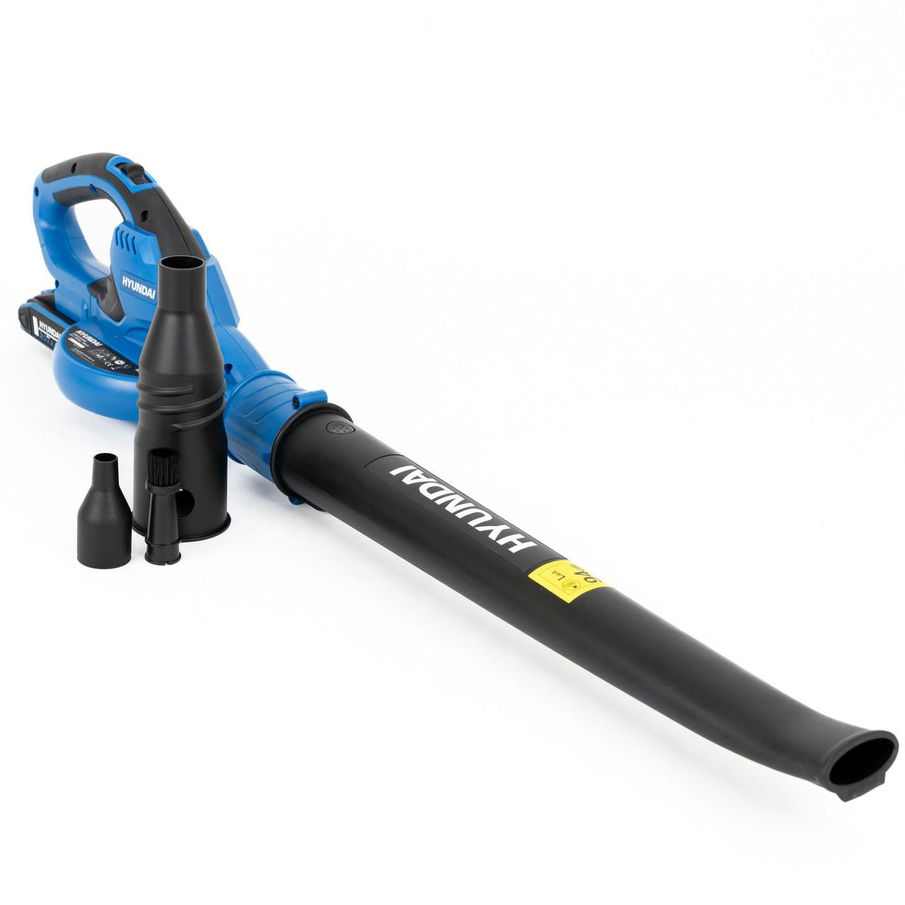 Hyundai 20V Cordless Leaf Blower, 200Km/h Air Speed, 2Ah Li-Ion Battery and Charger | HY20CB
