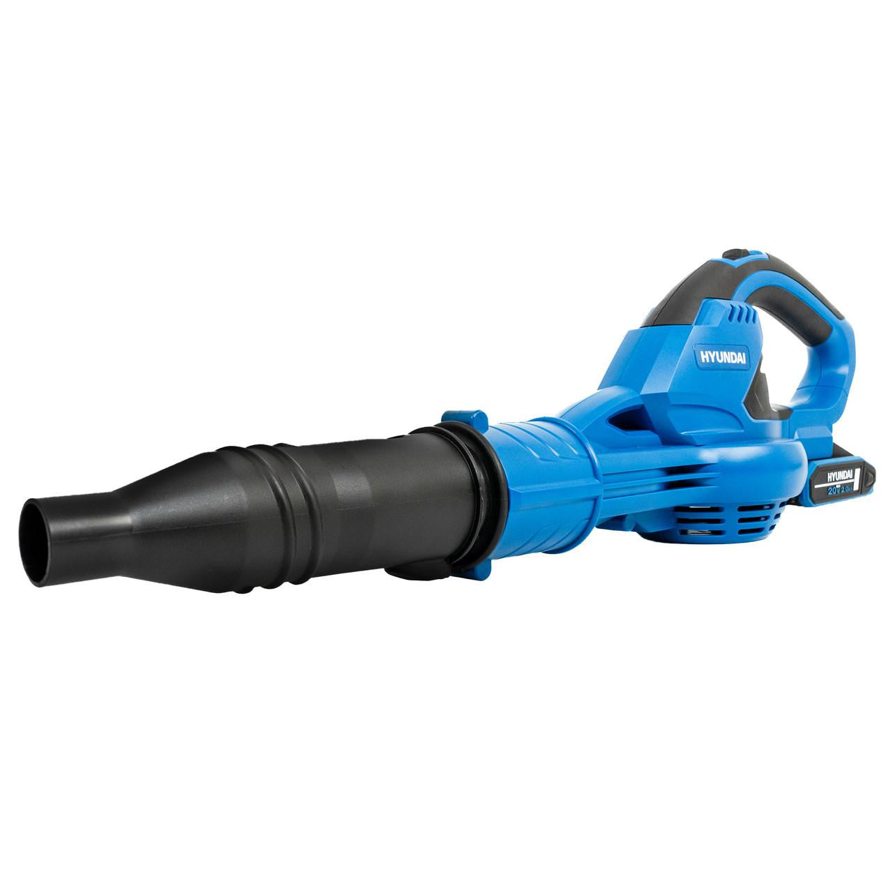 Hyundai 20V Cordless Leaf Blower, 200Km/h Air Speed, 2Ah Li-Ion Battery and Charger | HY20CB