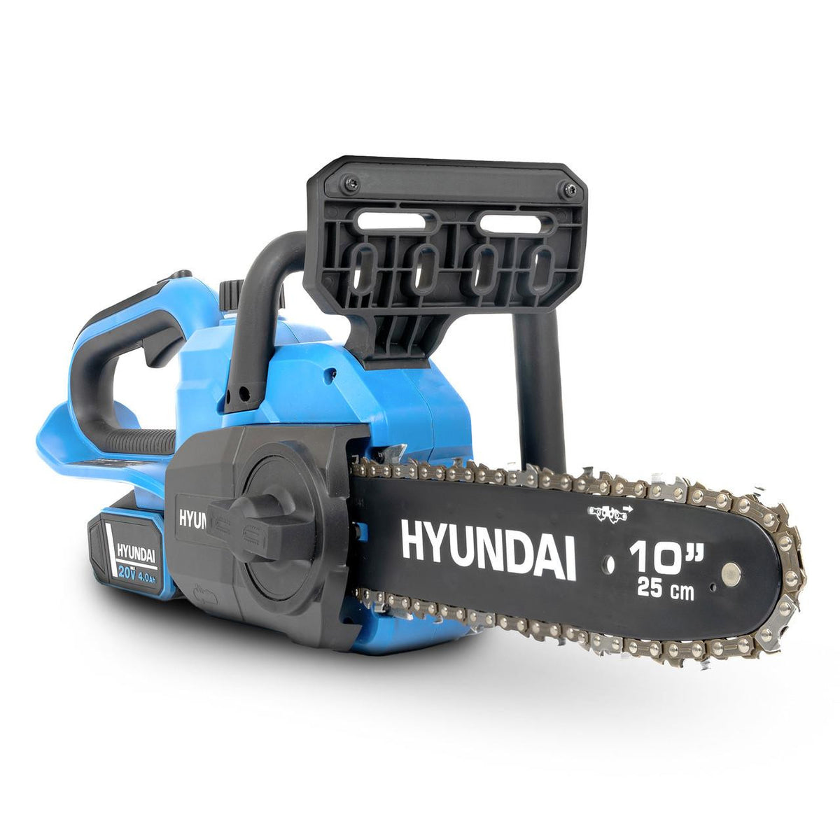10 25cm Cordless Chainsaw 20V Li Ion 4Ah Battery Charger HY20CCS10