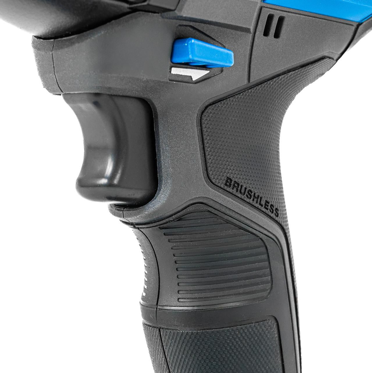 Hyundai 20V Cordless Hammer Drill 60Nm and Angle Grinder 115mm Brushless Kit, inc. 2.0Ah and 4.0Ah Li-ion Battery and 2A Charger  | S02-FTB