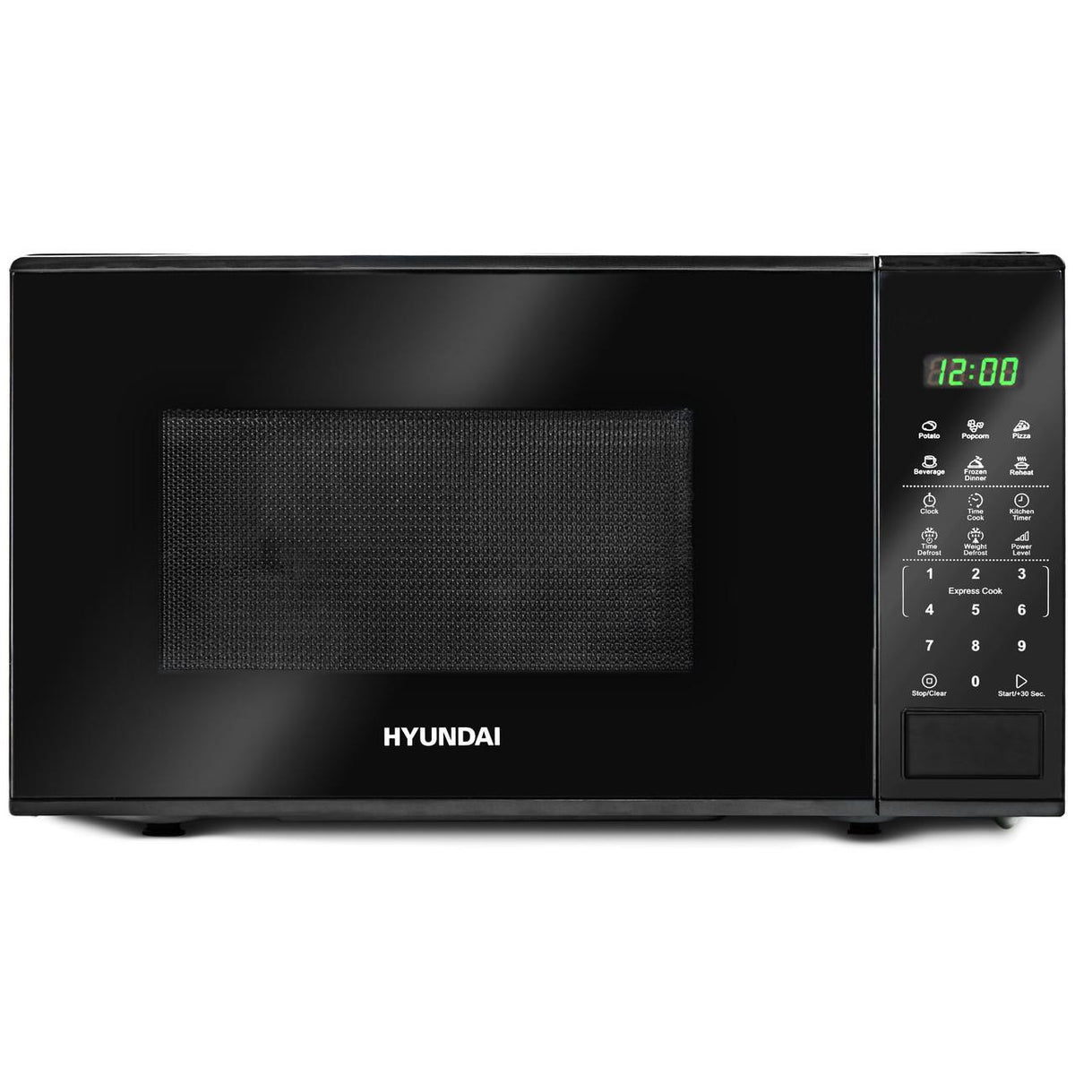 Microwave Stainless Steel 11 Power Levels Auto Defrost 6 Auto Cook Defrost Modes HYMW80020