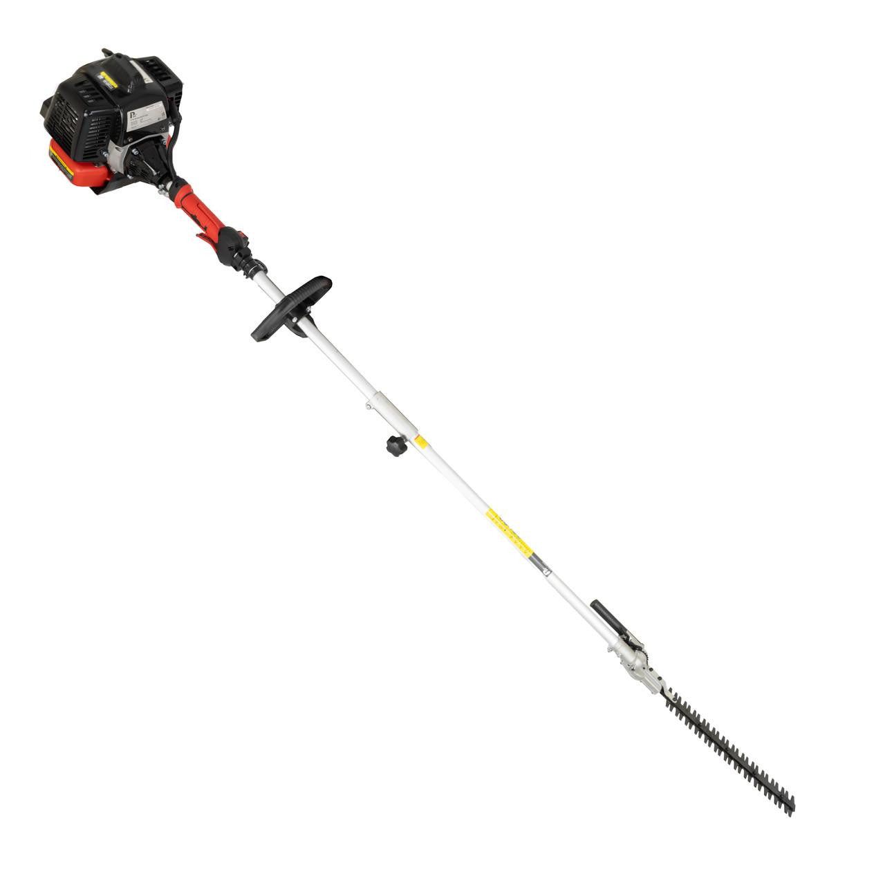 P1 56cc 5-in-1 Petrol Multi-tool - Grass Trimmer, Brushcutter, Pole Chainsaw, Hedge Trimmer & Extension Shaft | P1-MT560