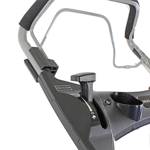 Hyundai 18"/46cm 139cc Electric-Start Self-Propelled Petrol Lawnmower | HYM460SPE