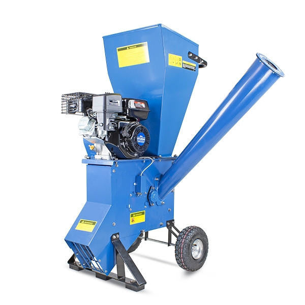 208cc 76mm Petrol Garden Wood Chipper Shredder Mulcher 4 Stroke Engine HYCH700