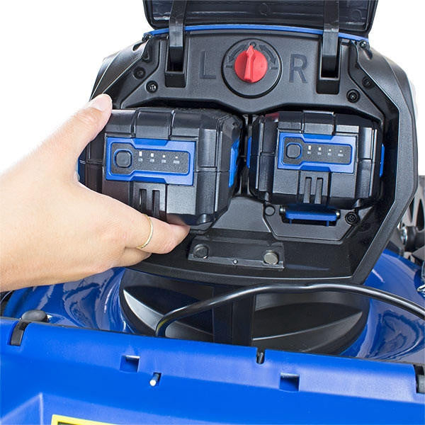 Hyundai 80V Lithium-Ion Cordless Battery Powered Lawn Mower 45cm Cutting Width With Battery and Charger | HYM80LI460P