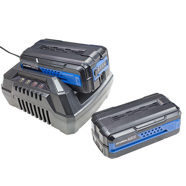 Hyundai 80V Lithium-Ion Cordless Battery Powered Lawn Mower 45cm Cutting Width With Battery and Charger | HYM80LI460P