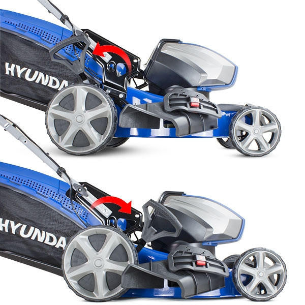 Hyundai 80V Lithium-Ion Cordless Battery Powered Lawn Mower 45cm Cutting Width With Battery and Charger | HYM80LI460P