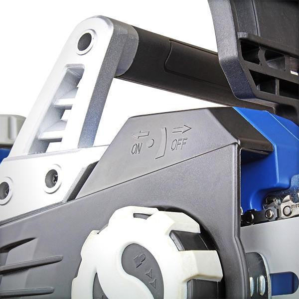 Hyundai 14" 35cm Electric Chainsaw 1600W 230V & Garden Trolley on Wheels, 100kg Load with Brakes  | HYC1600E+GTW260