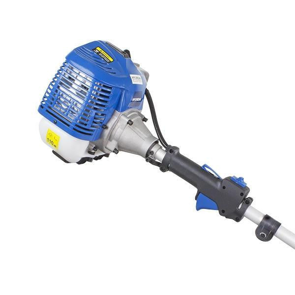 Hyundai 52cc Petrol Pole Saw Pruner Chainsaw 2.7m Long Reach 260mm Cutting Width & Garden Trolley on Wheels, 100kg Load with Brakes | HYPS5200X+GTW260