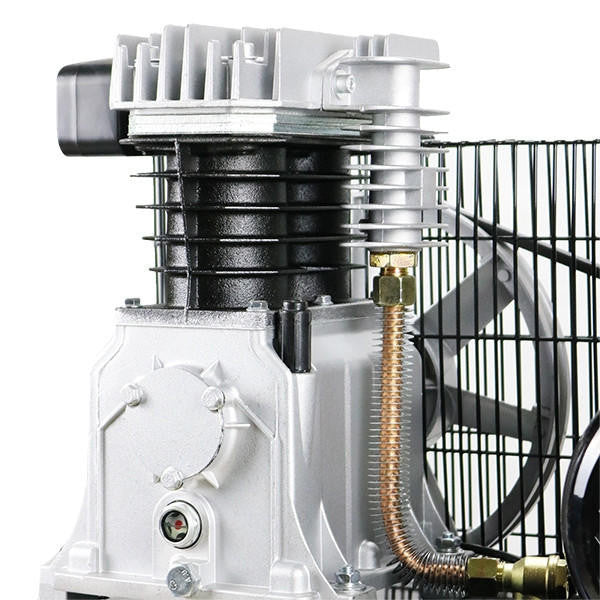 Hyundai 150 Litre Air Compressor, 14CFM/14psi, Twin Cylinder, Belt Drive 3hp | HY3150S
