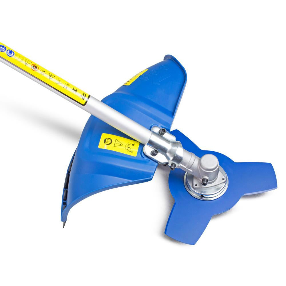 Hyundai hedge trimmer attachment with dual action blades