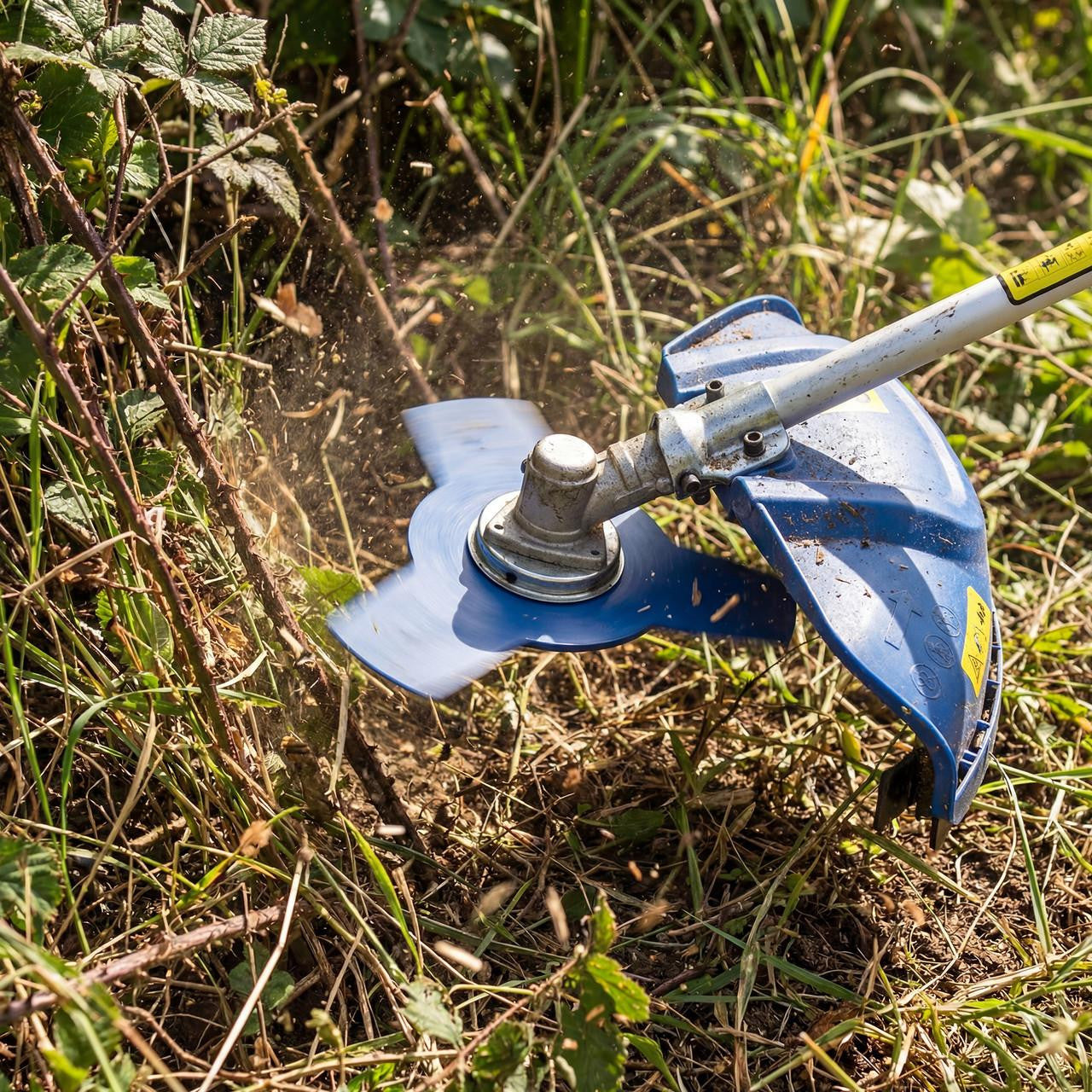 Hyundai 56cc garden strimmer with 2 stroke petrol engine