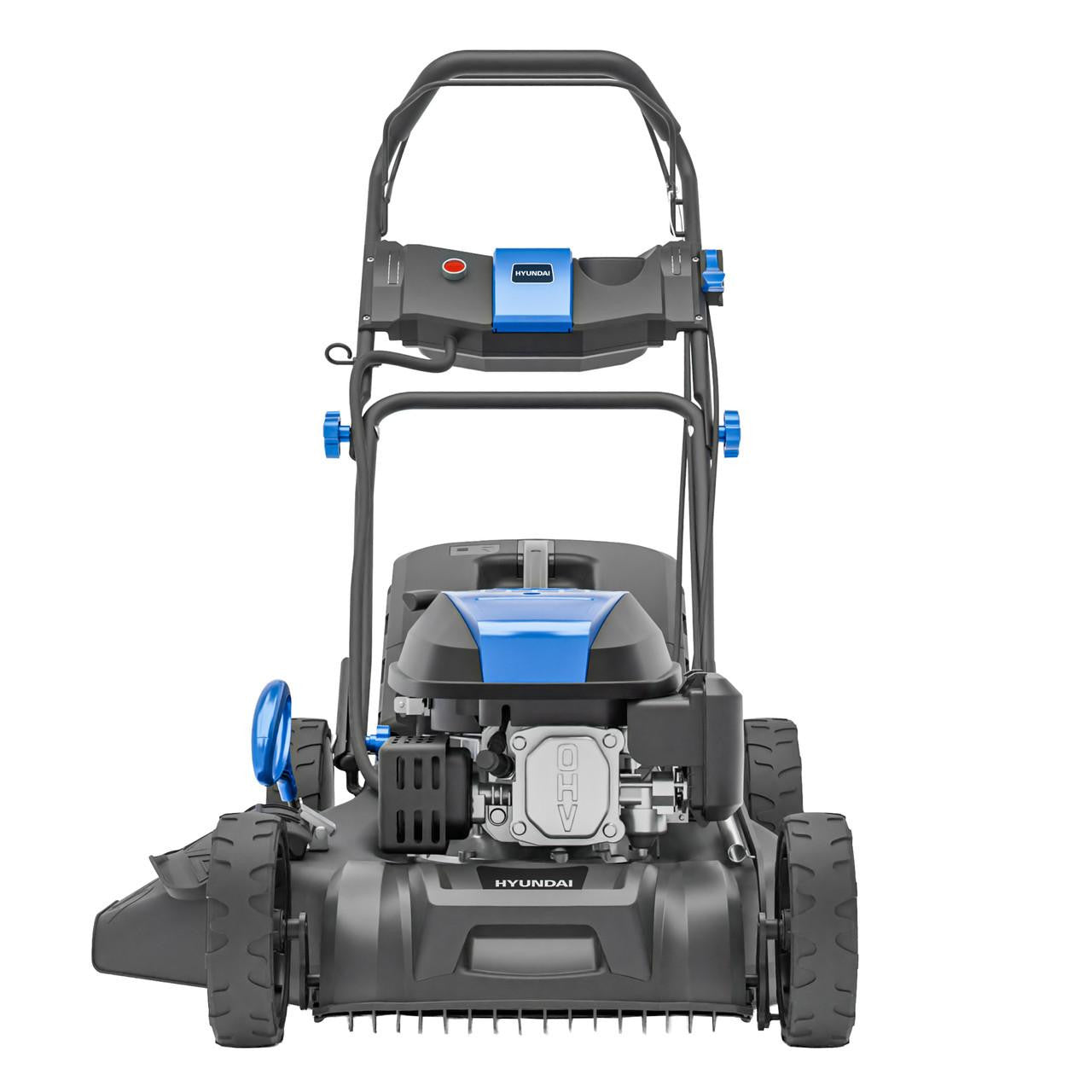 Self propelled Hyundai lawn mower with electric push button start