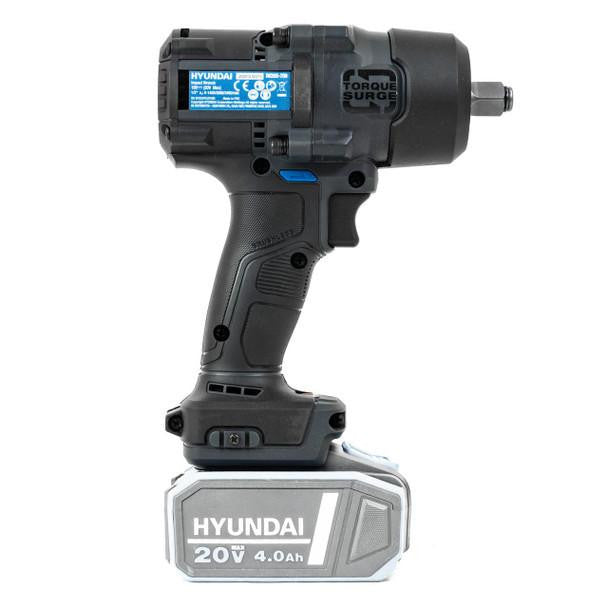 Take on demanding fastening and loosening tasks effortlessly with the Hyundai IW20X-700 Impact Wrench.