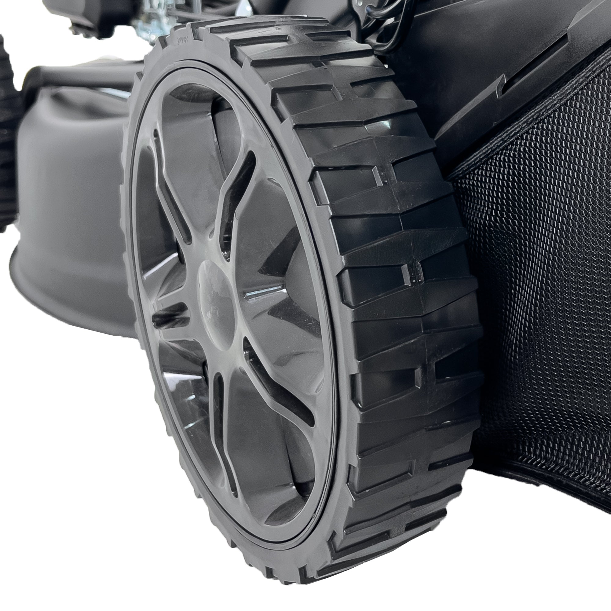 Hyundai 20" / 51cm Self-Propelled Petrol Lawnmower, Electric Start, 196cc | HYM20200SPEX