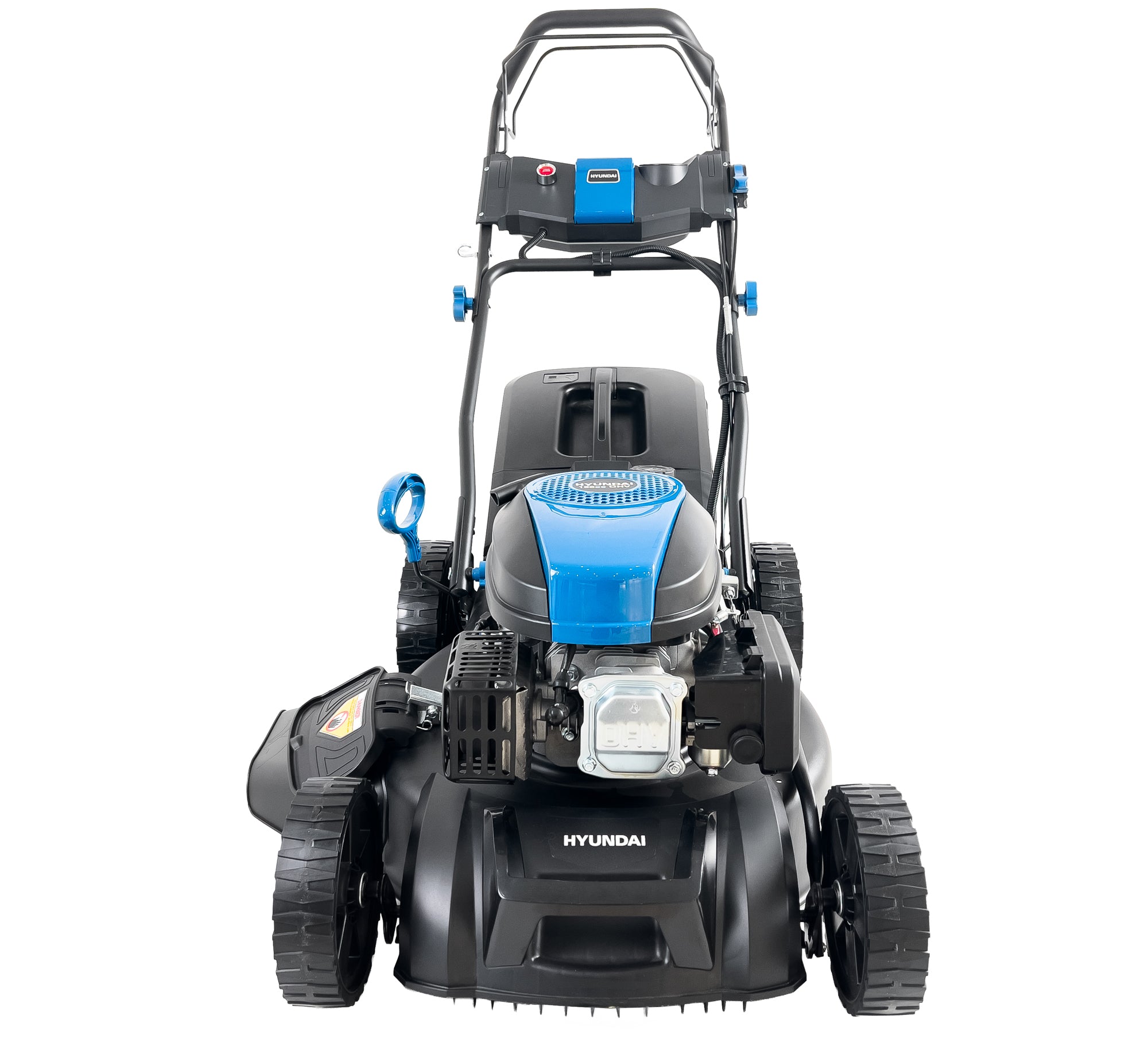 Hyundai 20" / 51cm Self-Propelled Petrol Lawnmower, Electric Start, 196cc | HYM20200SPEX