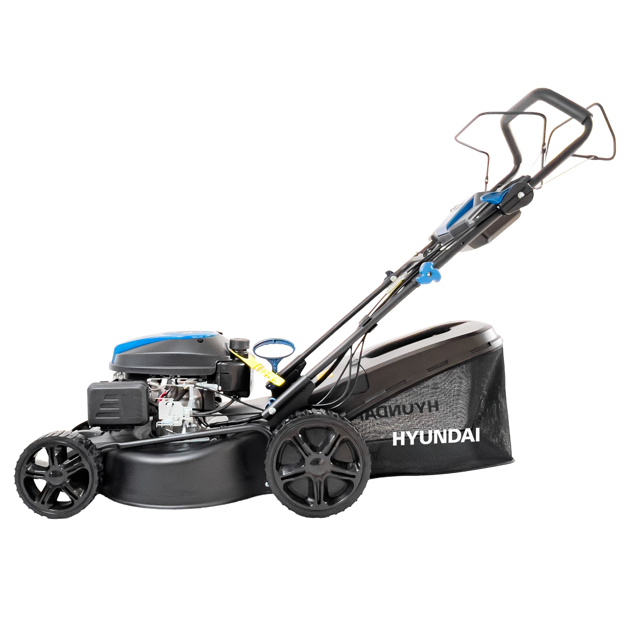 Hyundai 20" / 51cm Self-Propelled Petrol Lawnmower, Electric Start, 196cc | HYM20200SPEX