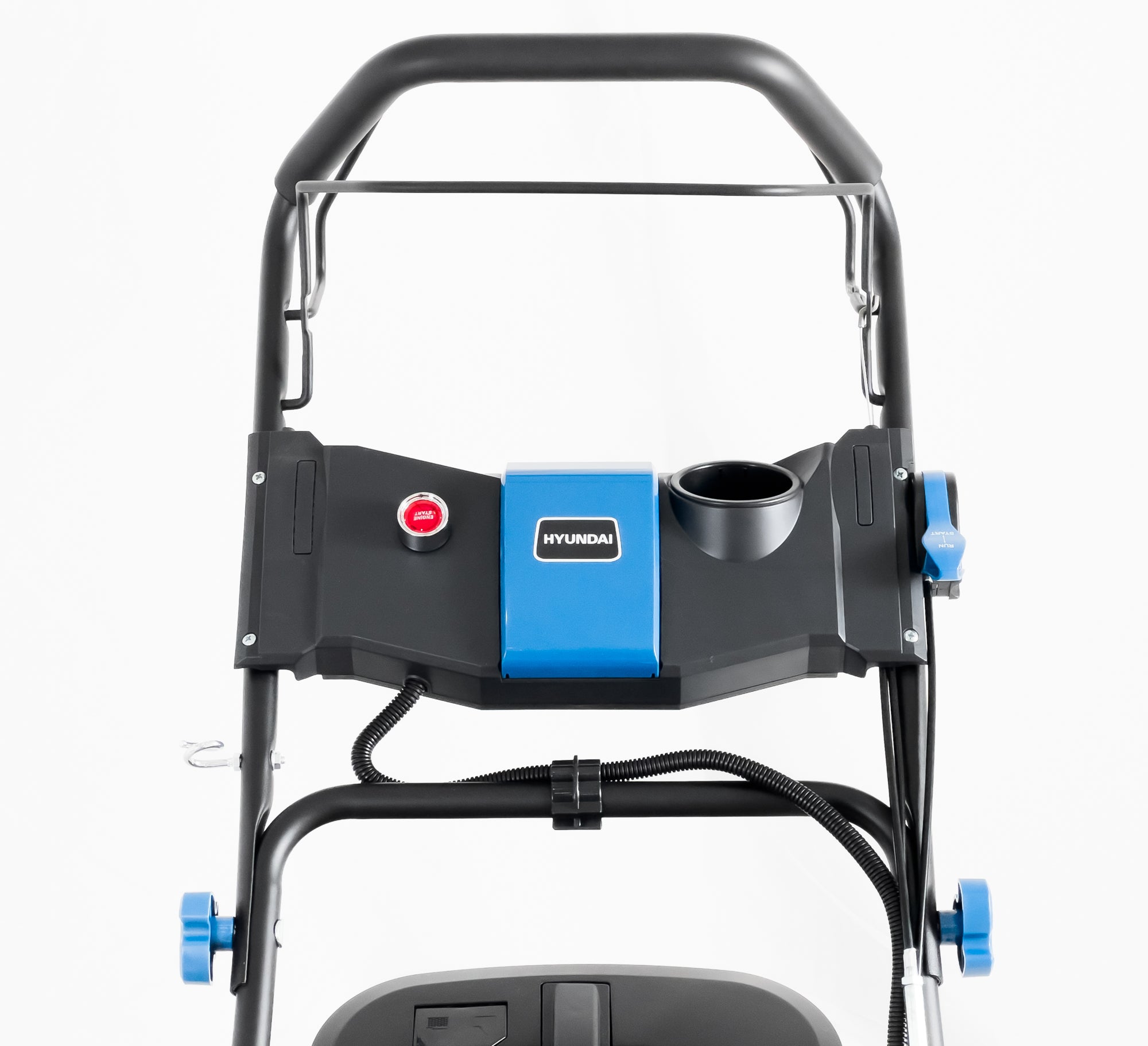 Hyundai 20" / 51cm Self-Propelled Petrol Lawnmower, Electric Start, 196cc | HYM20200SPEX