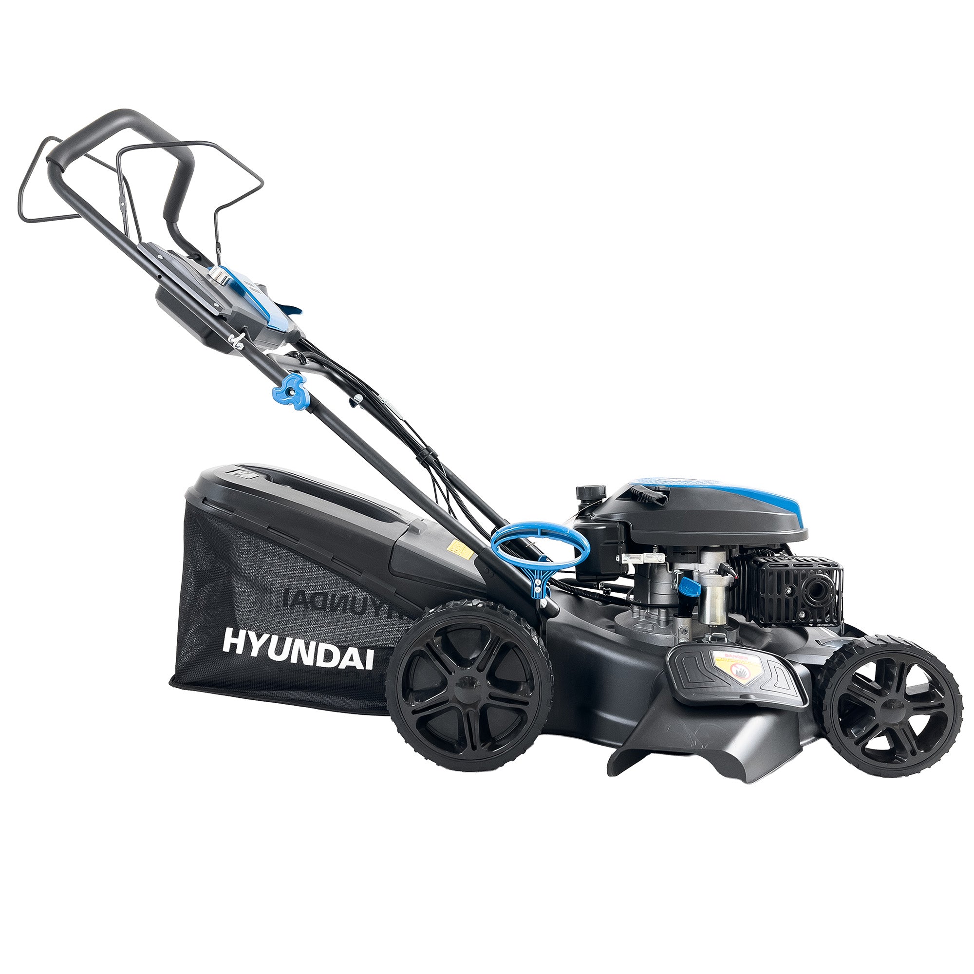 Hyundai 20" / 51cm Self-Propelled Petrol Lawnmower, Electric Start, 196cc | HYM20200SPEX