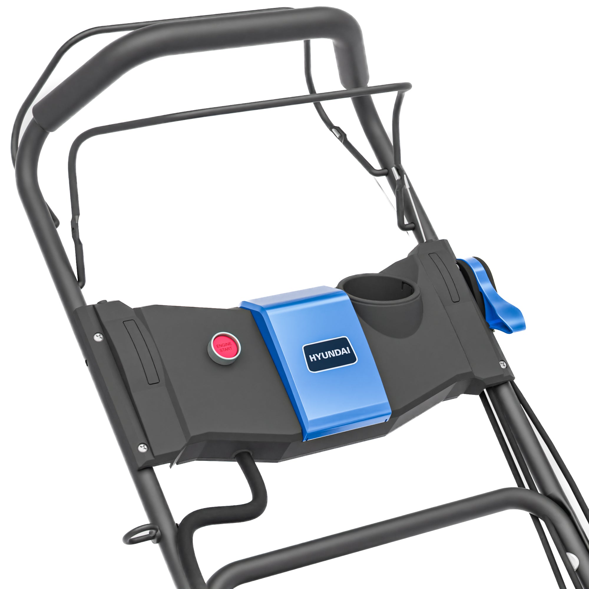 Hyundai 22” / 56cm Self-Propelled Petrol Lawnmower, Electric Start, 3-in-1 | HYM22200SPEX