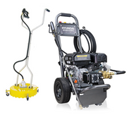 Hyundai 3100psi 212cc 10L/min Petrol Pressure Washer & 18" Flat Surface Cleaner | HYW3100P2 + 85.403.005